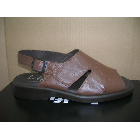 Sand  hombre piel cabra ad ante 1 velcro
