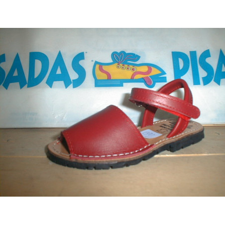 Sand niño Mayorquina piel lisa Velcro