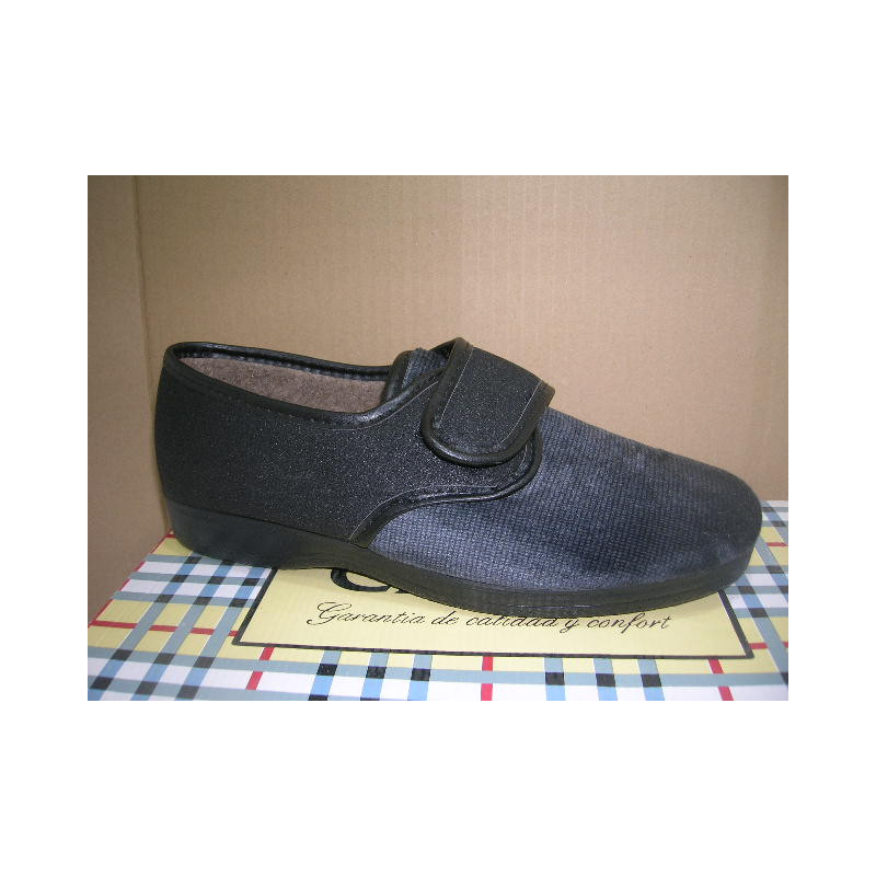 Ztilla hombre cerrada velcro lisa