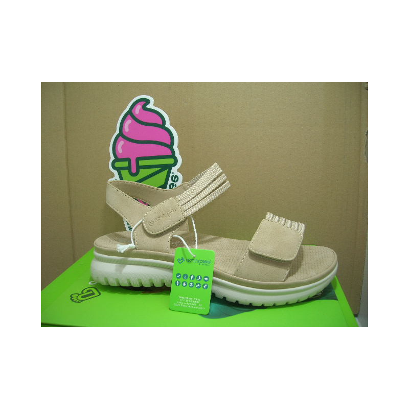 Sand plana 2 velcros con elasticos