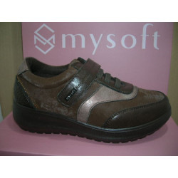 Zto cuña mujer 1 velcro cordon tal diama