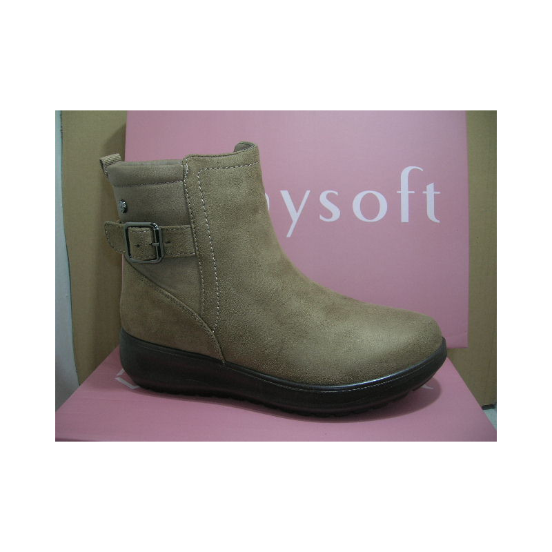 Botin  mujer S. antideslizante hebilla