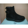 Botin Serraje Mysoft tira hebilla lado