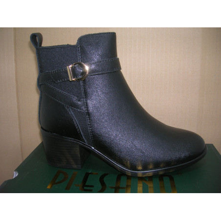 Botin TM hevilla oro  cremallera elat