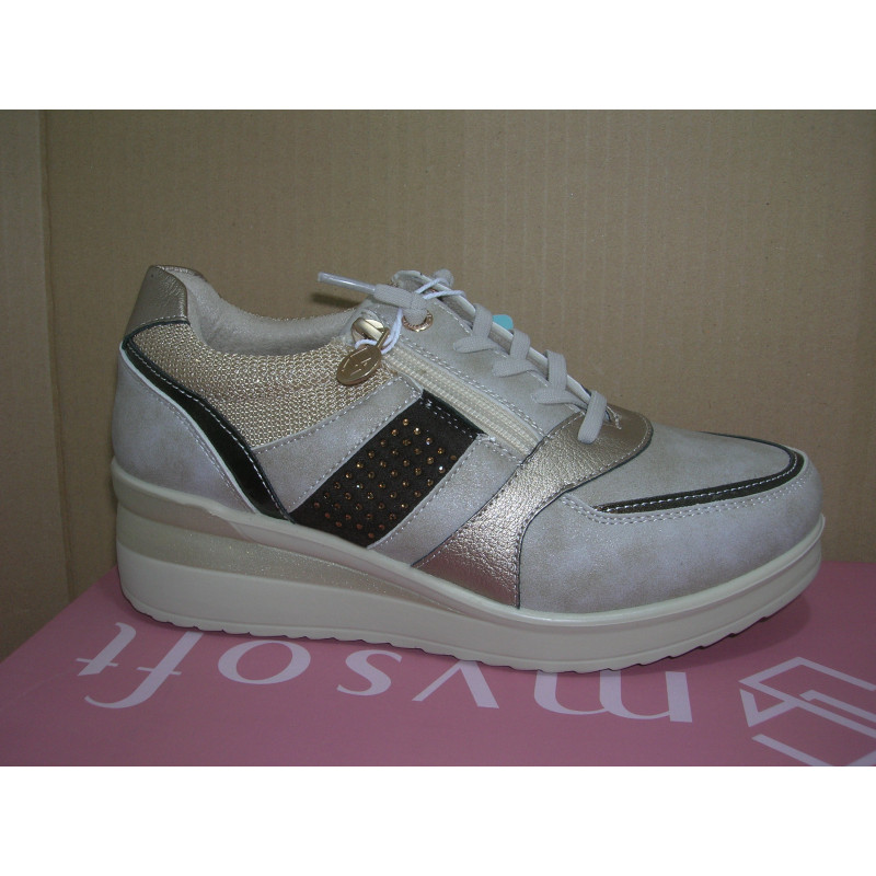 Zto blucher cuña T libre mysoft cremallr