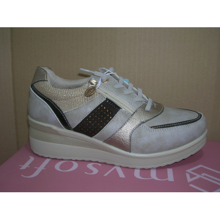 Zto blucher cuña T libre mysoft cremallr