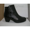 Botin piel Desiree caña remaches coco