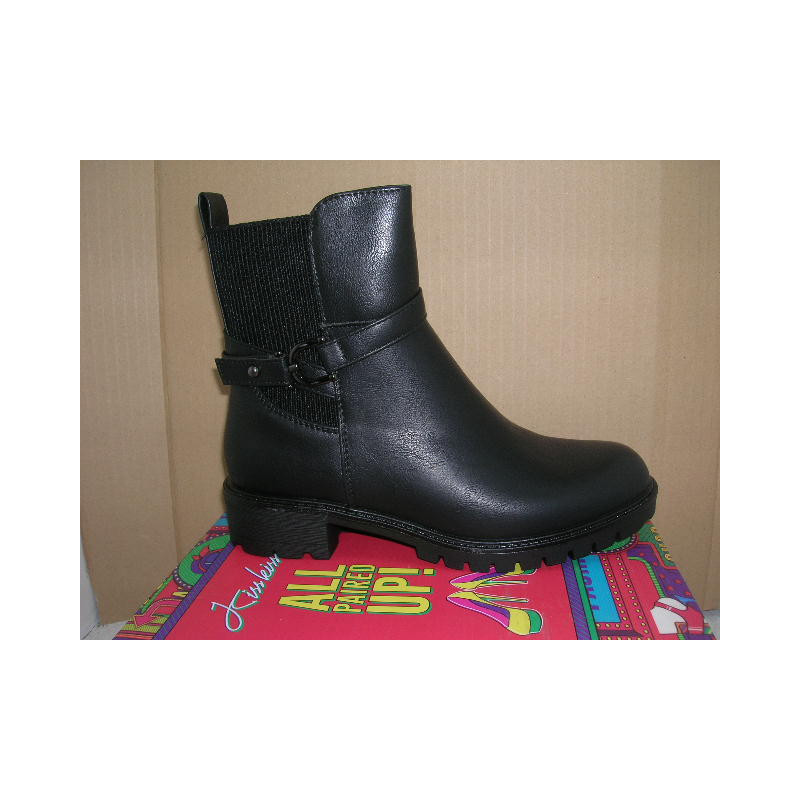 botin plano las eslastico correa tavilla