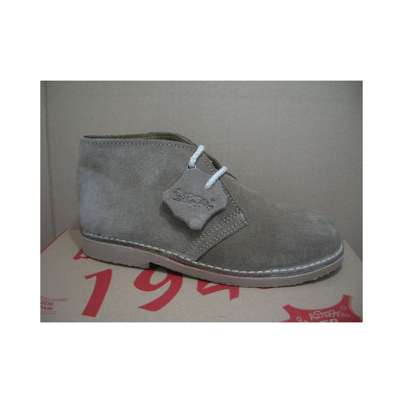 Bota safari hombre blucher