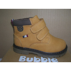 Bota niño nobuck 2 velcros P goma